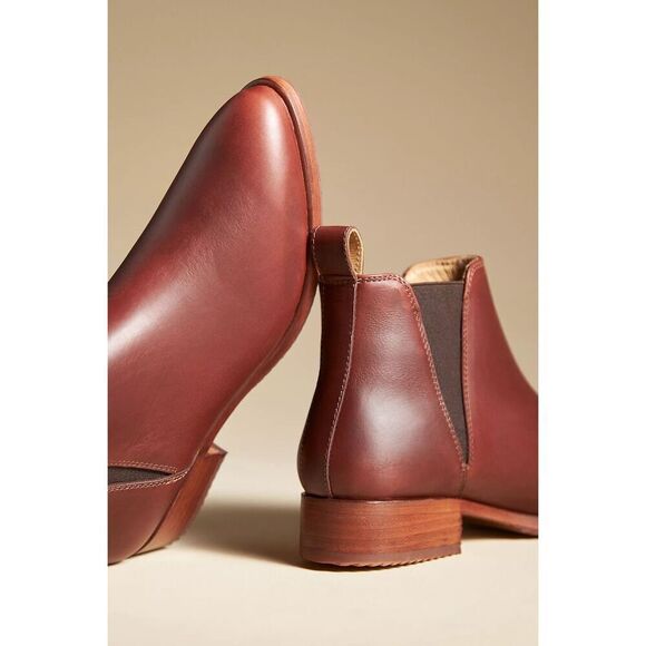 NISOLO Anthropologie $228 Chelsea Boots Women’s 9 Leather Ankle NEW Sustainable - Picture 2 of 16
